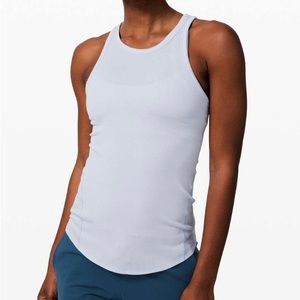 lululemon athletica Light Blue Tank Top